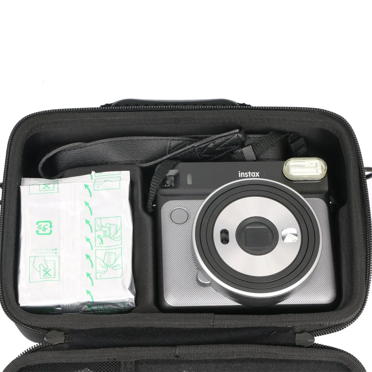 Brilliant Custom Waterproof Instant Film Camera Storage Bag Hard Travel Eva Case For Fujifilm Instax Square SQ6 Only Eva Case