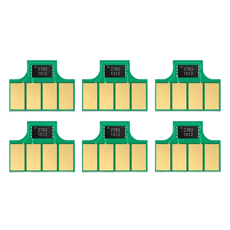For HP 792 Ink Cartridge Chip New Upgrade Chip for HP Designjet L26100 L26500 L28500 Latex 210 260 280 Printer (BK C M Y LC LM)