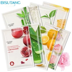 Factory Fruit Face Mask Organic Vitamin C Sheet Mask Form And Face Use Moisturizing Korean Facial Mask//