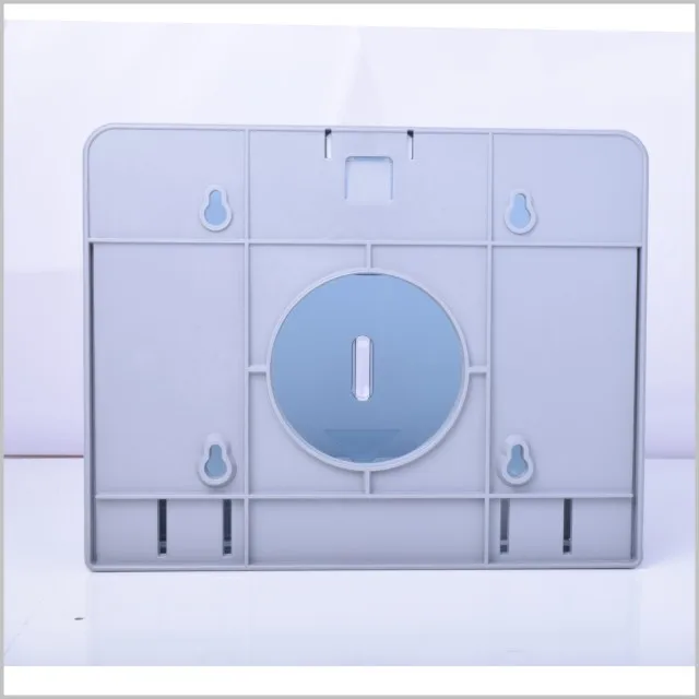 Waterproof plastic clear green kitchen wall mount paper towel holder with lock