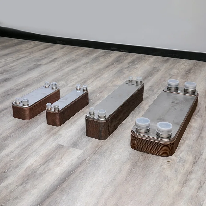 Brazed Heat Exchanger For Domestic Boilers /water chiller Manufactured In China