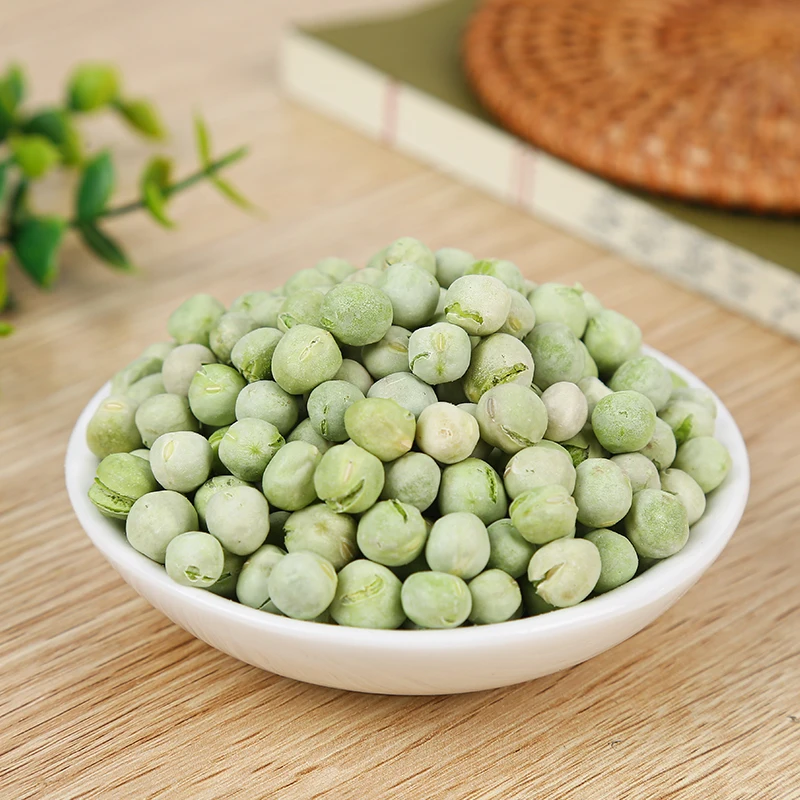Great Rise Dried Vegetable Fruits Supplier No Additive Dehydrated Green Peas FD Green Peas for Instant Food