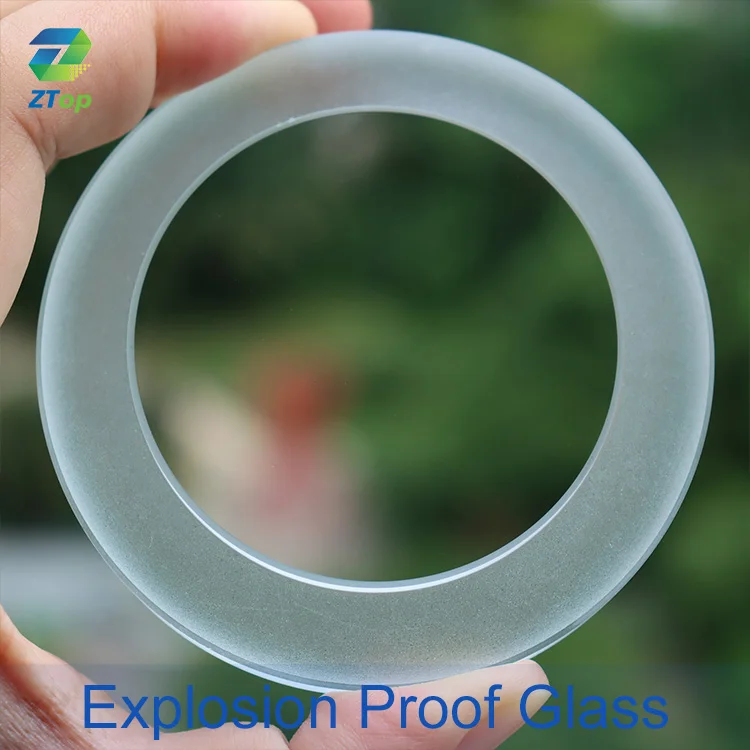 Mine Explosion-proof Surveillance camera Tempered Glass Cover