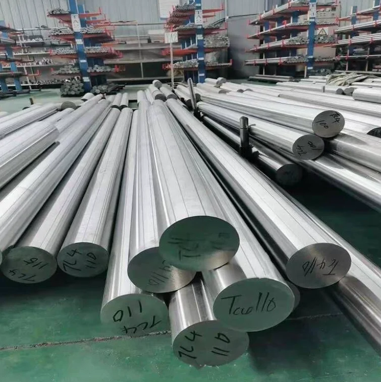 China Manufacturer GR3 GR5 GR5 ELI TA4 TA7 ASME SB-348/ASTM B348 Hot rolled 2.0mm 2.5mm Titanium Alloy Rod