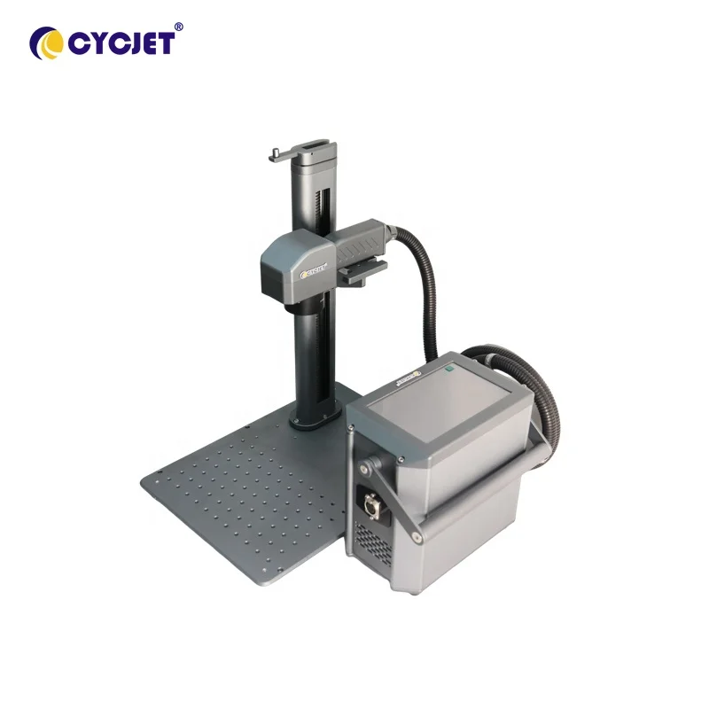 Portable Bird Ring Jewelry Dog Tag Nameplate Laser Marking Machine 20w 30w 50w Mini Fiber Laser Marking Machine
