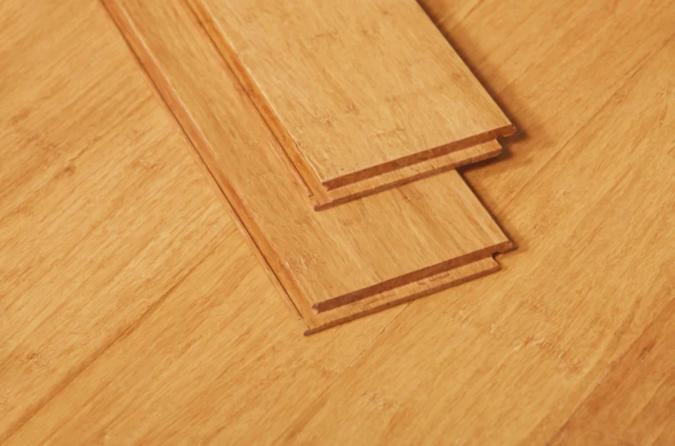 Hot Sale wear-resisting click Strand Woven  Bamboo  Flooring Natural Color Indoor