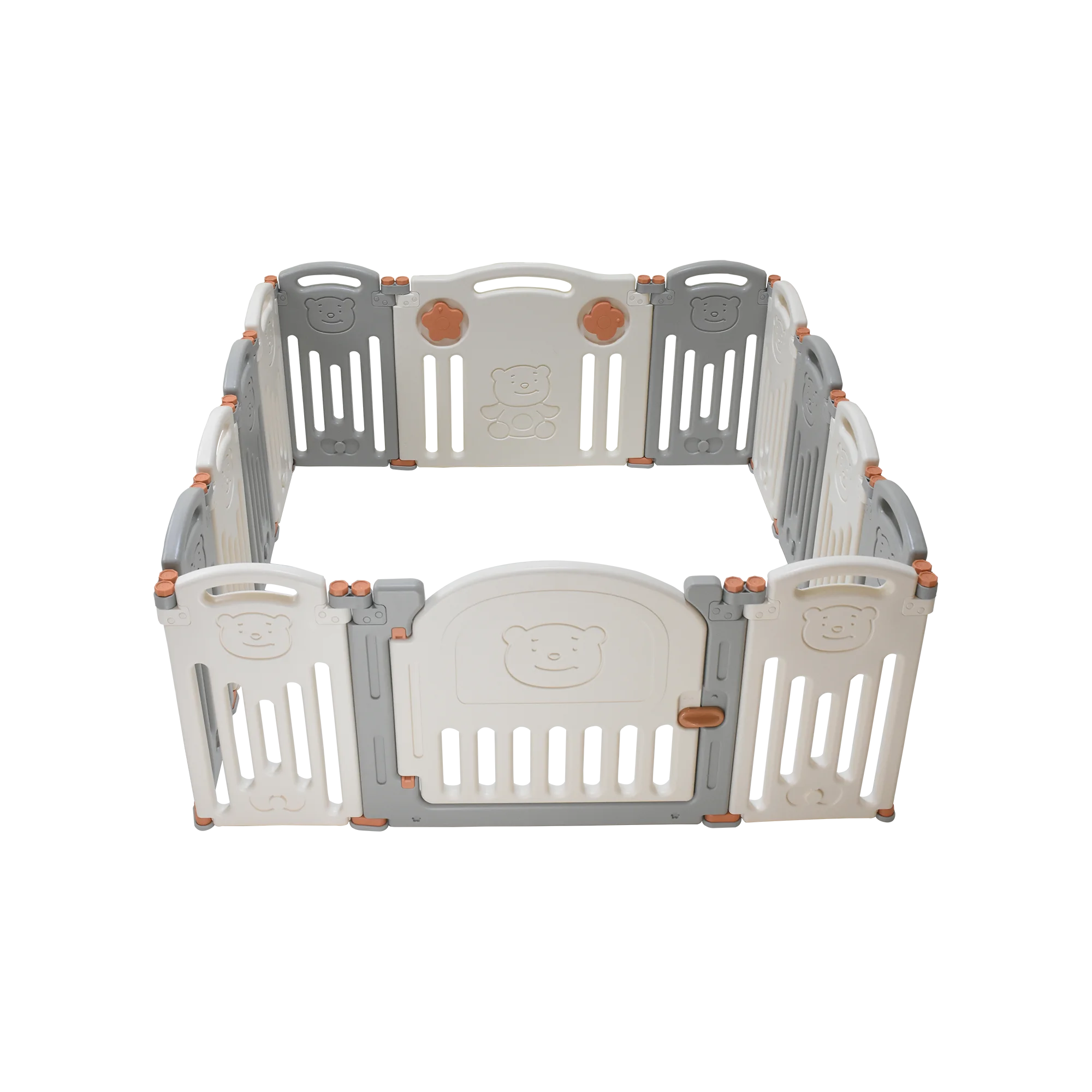 ABST Baby playpen infants safety fence foldable portable play yard home indoor activity center