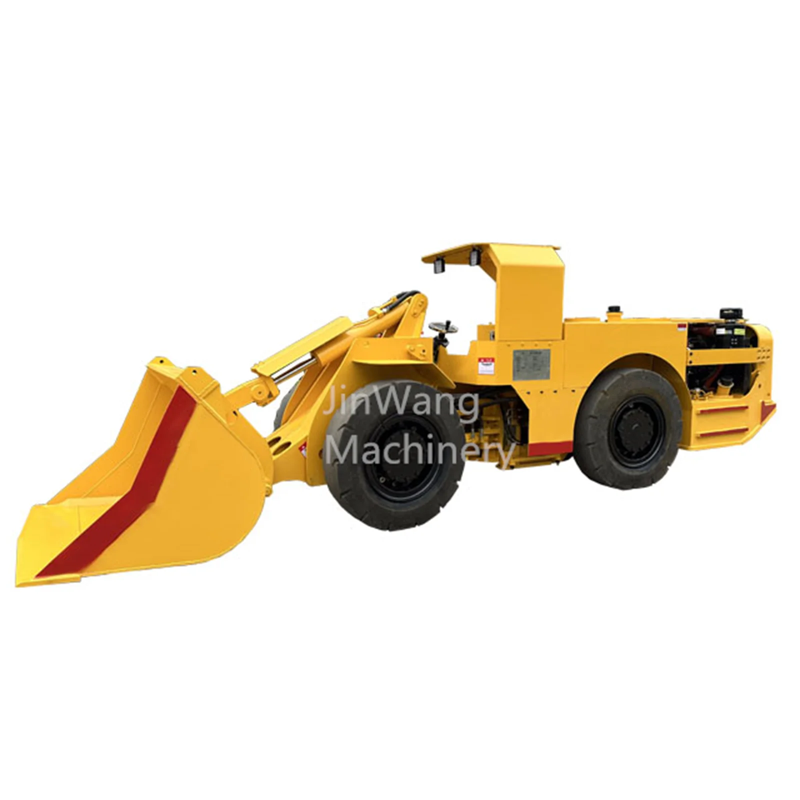 JINWANG 1m3 Underground Scooptram Diesel China Underground Mining Loader Scraper Bucket Rock Loader