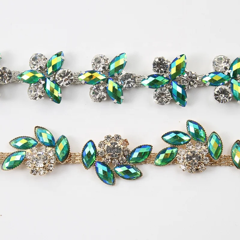 Kavatar rhinestone chain crystal rhinestone chain trim