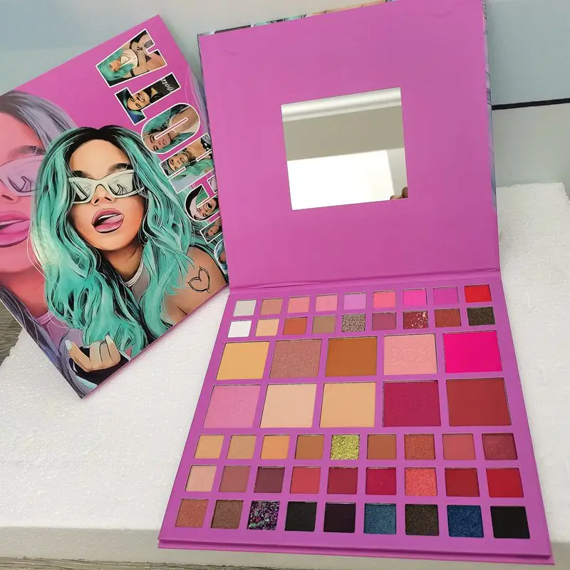 Good Price Of Good Quality Cosmetics Eye Shadow Multi Colors Beauty Eyeshadow Bichota New Color Listing Transparent