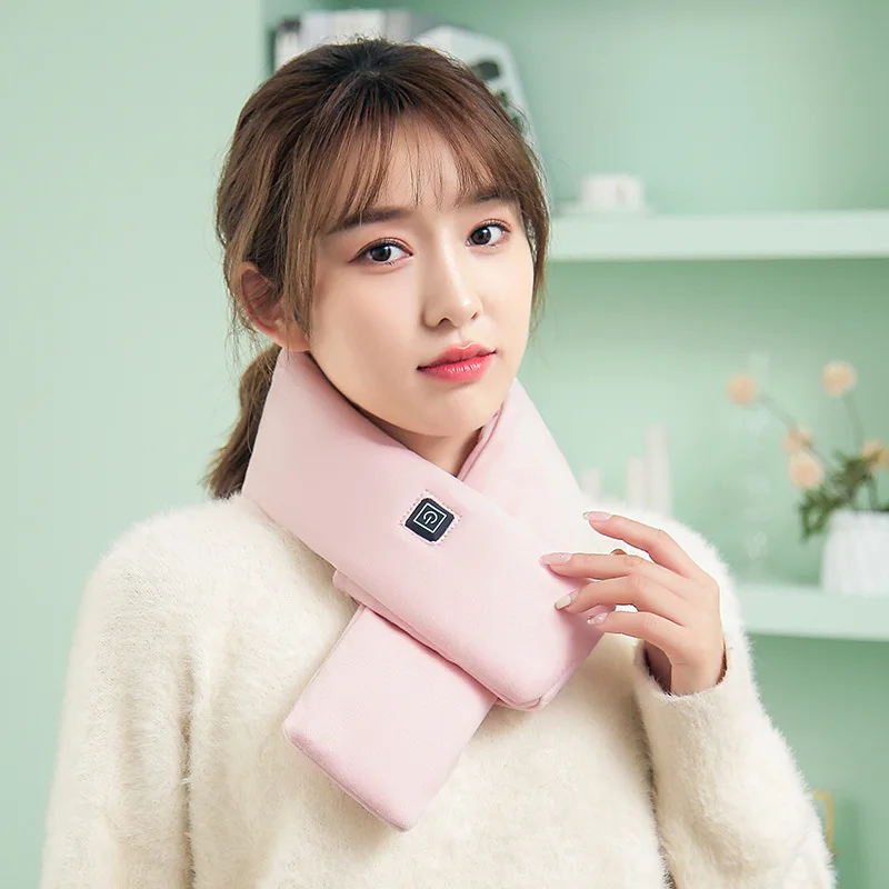 Heating Scarf Neck Protector, Intelligent Winter Cold Protection And Warmth Adjustable Temperature Heating Scarf