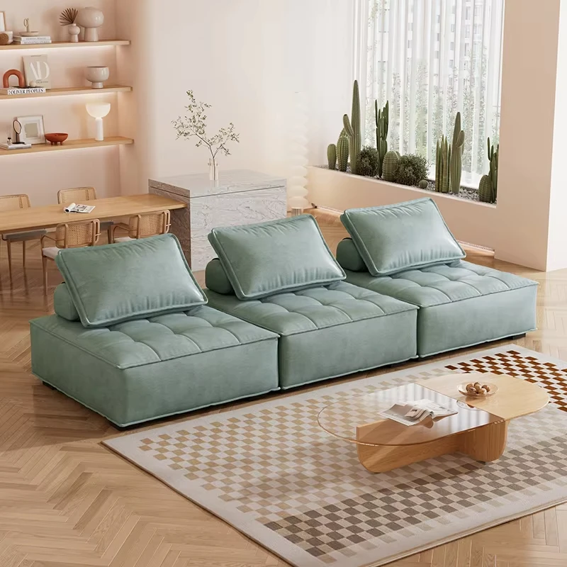 Factory Technology fabric block sofa set furniture living room