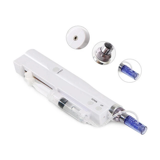 Skin Boosters hyaluronic acid injected with mesotherapy gun no downtime rejuvenation for cosmetic aesthetics