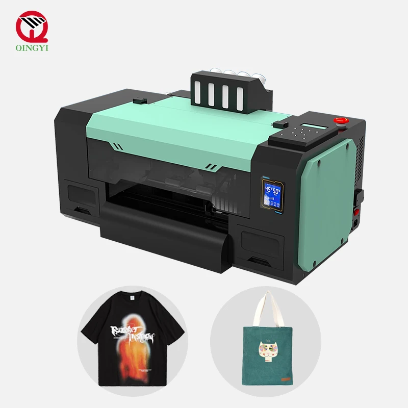 Qingyi printing machine inkjet printers digital transfer film a3 dtf printer with shaker and dryer factory a3 dtf printer xp600