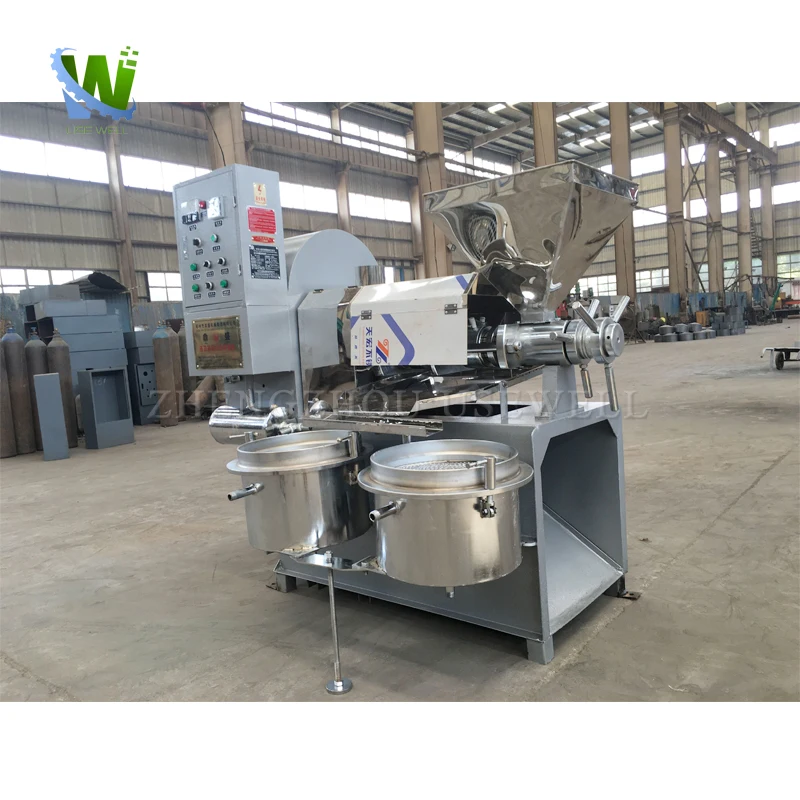 Automatic Cold Hot Press Soybean Peanut Coconut Sunflower Oil Press Machine Oil Mill Making Pressing Extracting Machine