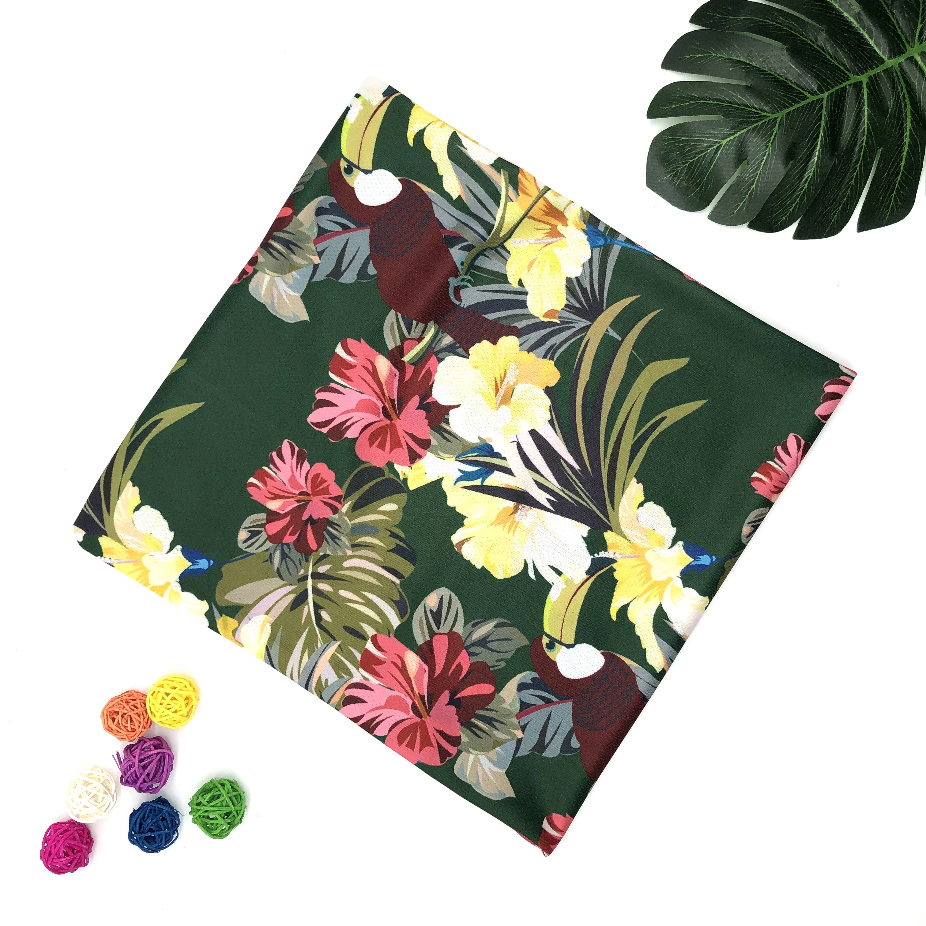 Wholesale bird eye mesh mesh fabric print