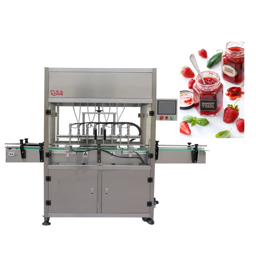 Excellent performance jam filling machine for strawberry jam CE certification