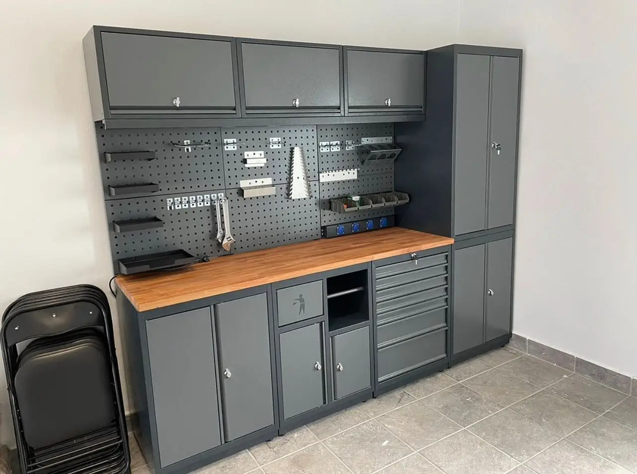 2024 JZD Deluxe-Garage Organization Collection storage box workshop Garage organizer systems tool storage tool cabinet