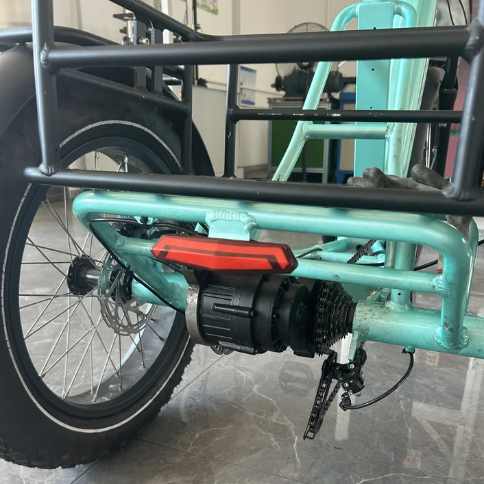 CZJB high efficiency differential motor for electric tricycle 48v 500w