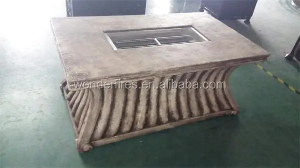 Large Outdoor Gas Fireplace