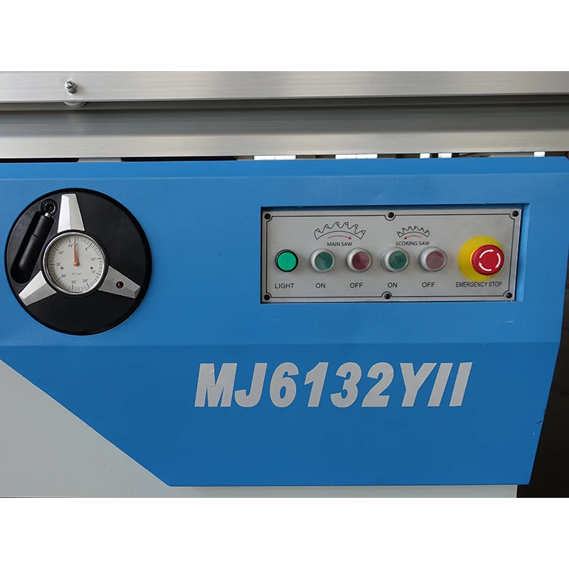 ZICAR MJ6132YII Китай высокая конфигурация цифровая индикация МДФ меламиновая доска скользящий стол панельная пила 3200 мм