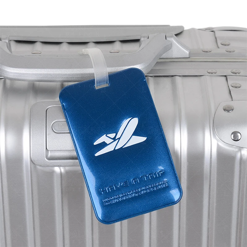 Custom print Promotion travel luggage tag fashion baggage tag name identifier tag