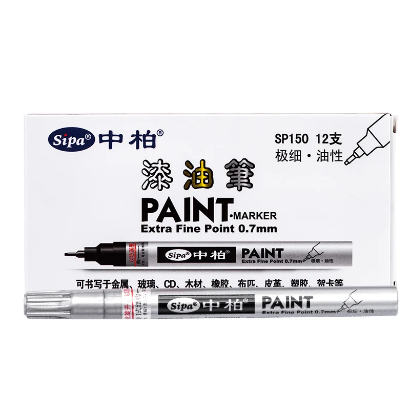 SIPA SP150 Versatile Paint Pen Fade-Resistant and Long-Lasting Paint Marker