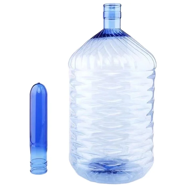 Custom Transparent Blue 100% New Pet Preform 55mm Tube for 5 Gallon Water Bottle Preforms 20L Factory Price
