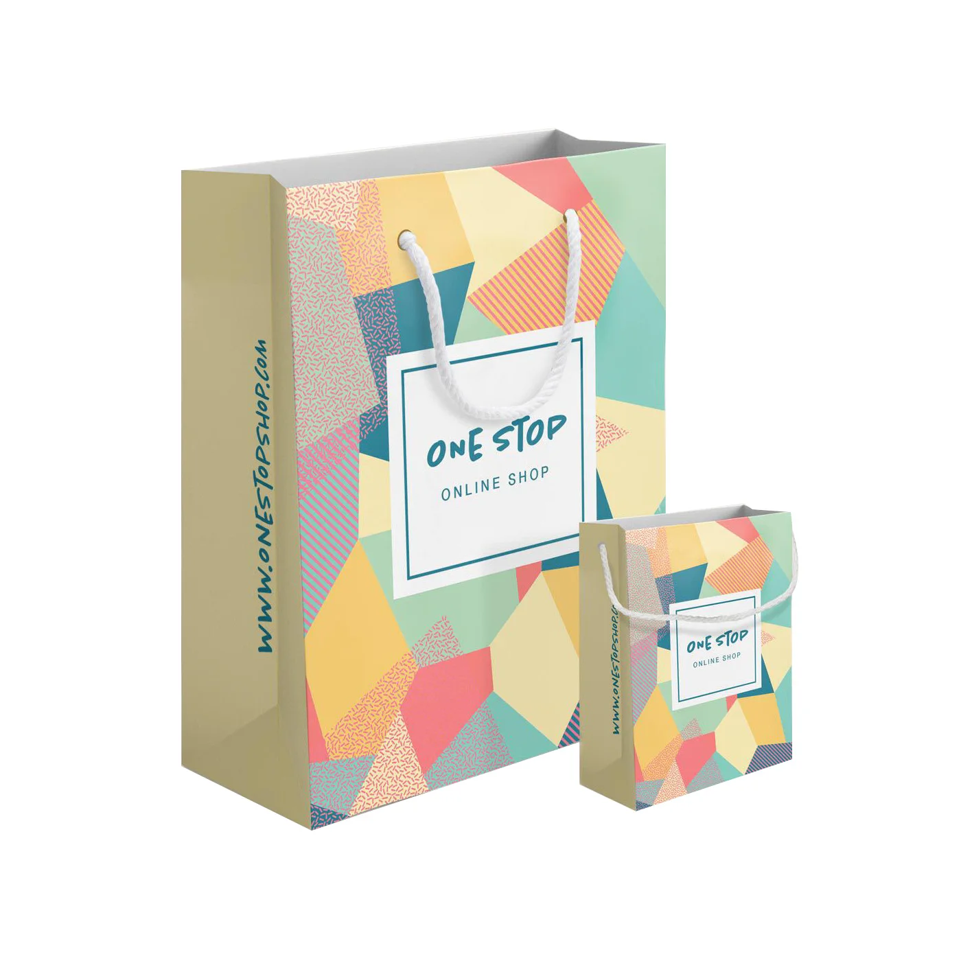 Custom Logo Luxury Paperbag Boutique Retail Clothing Packaging Shopping Bag Gift Bag Paper Bag With Logo