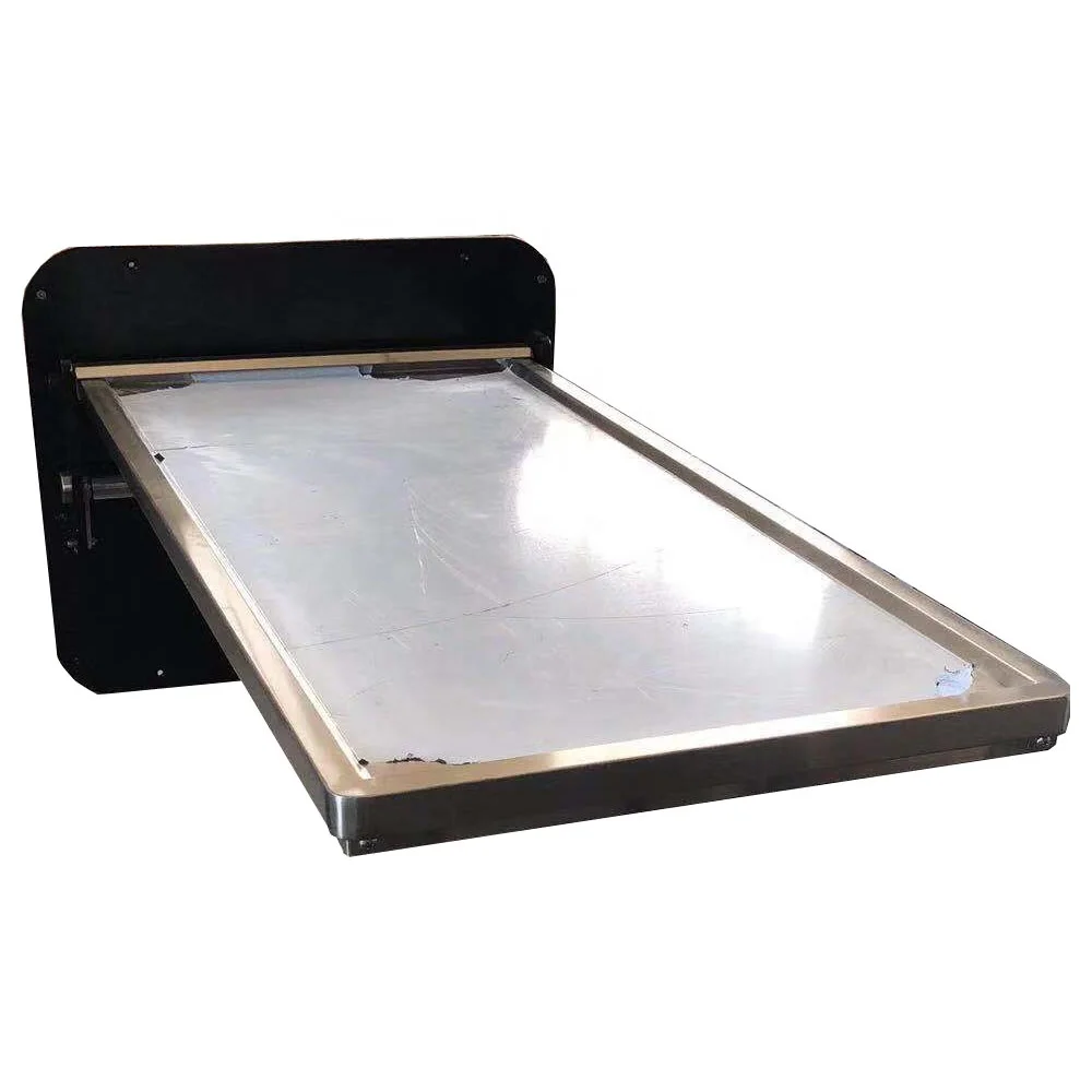 Pets clinic equipment veterinary stainless steel folding bed wall mounted pet treatment exam table