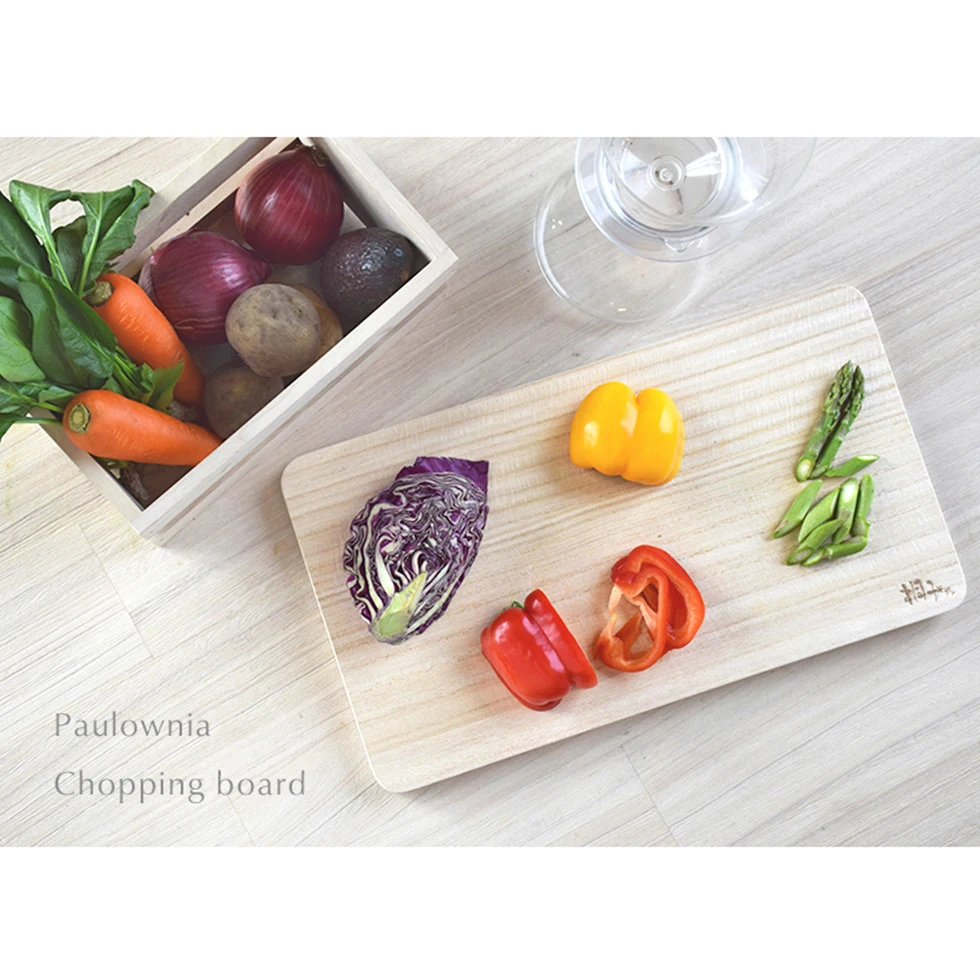 Rectangle retro multi functional large wooden cutting boards