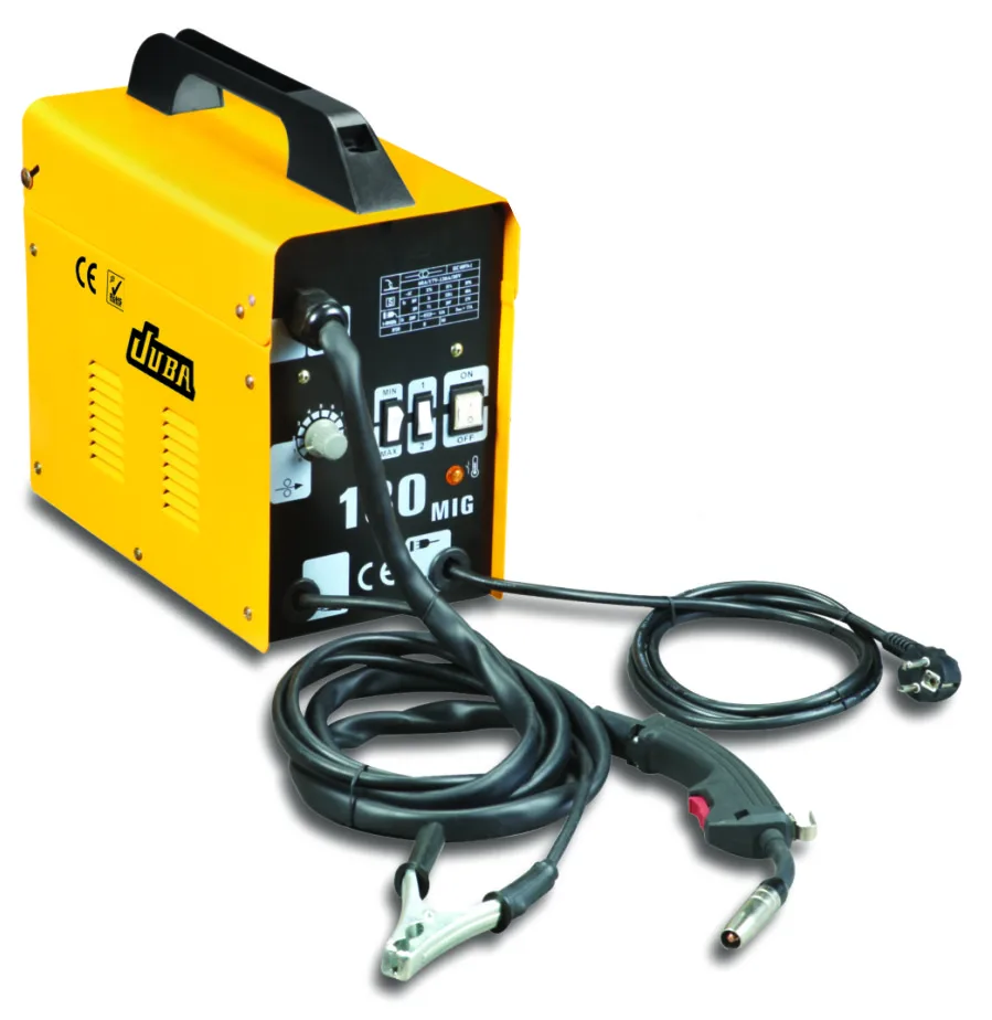 JUBA flux cored MIG-130 NO GAS/GASLESS FLUX WIRE WELDER