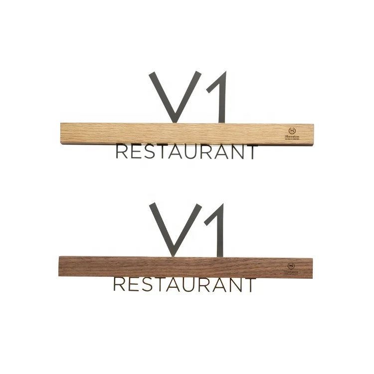 Modern Customized Hotel Wall Decoration Corridor Backlit 3d Letters Stainless Steel Led Lights House Number
