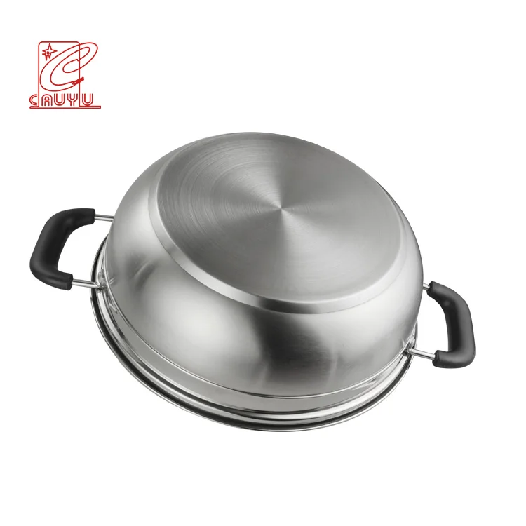 28/30/32cm Reasonable price Food Warmer big capacity Stainless Steel Kitchenware Pot Multifunctional Cooking Hot Pot bbq