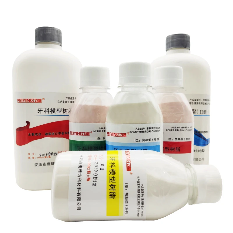 Medical consumable dental resin model 500ml hot set acrylic liquid monomer