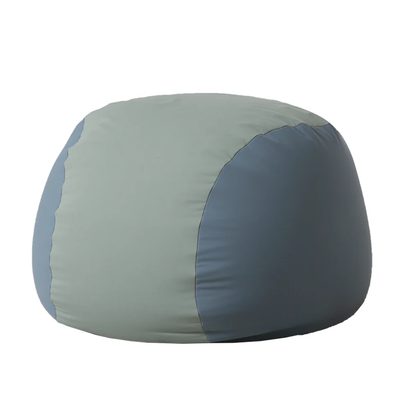 Baseball Shape Soft Lazy Sofa Cozy Single Chair For Women Comfy Lounge Bean Bag Sofa Chair