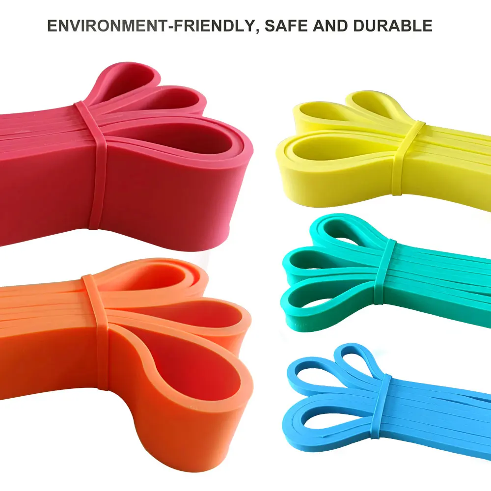 Silicone Resistance Bands Yoga Resistance Fitness Band Hip Training Multi functional Elastic Exercise Resistance Band