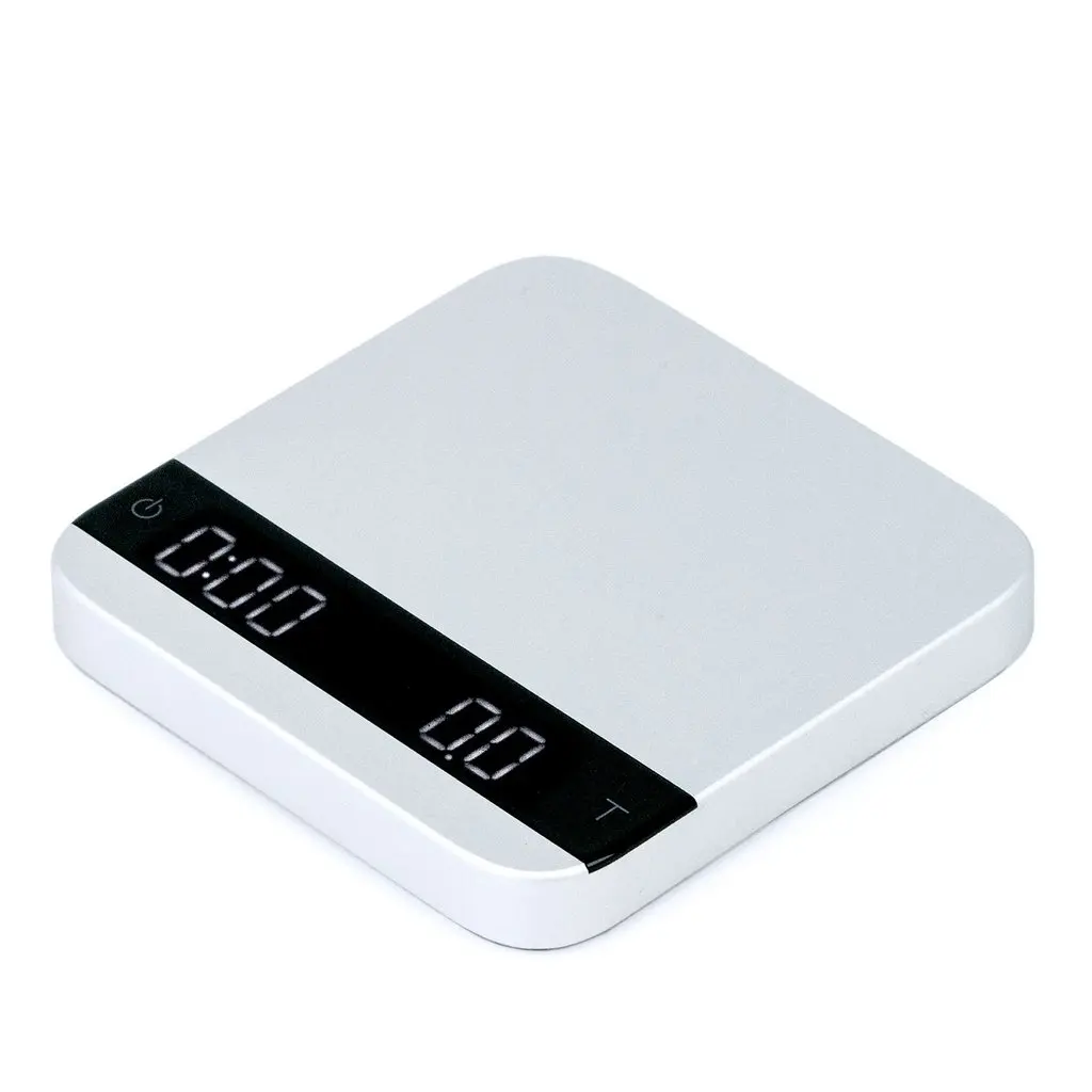 small mini ultrathin 2022 USB Espresso  2000g  0.1g Digital Automatic Drip Coffee Weighing Balance Scale For Coffee OEM