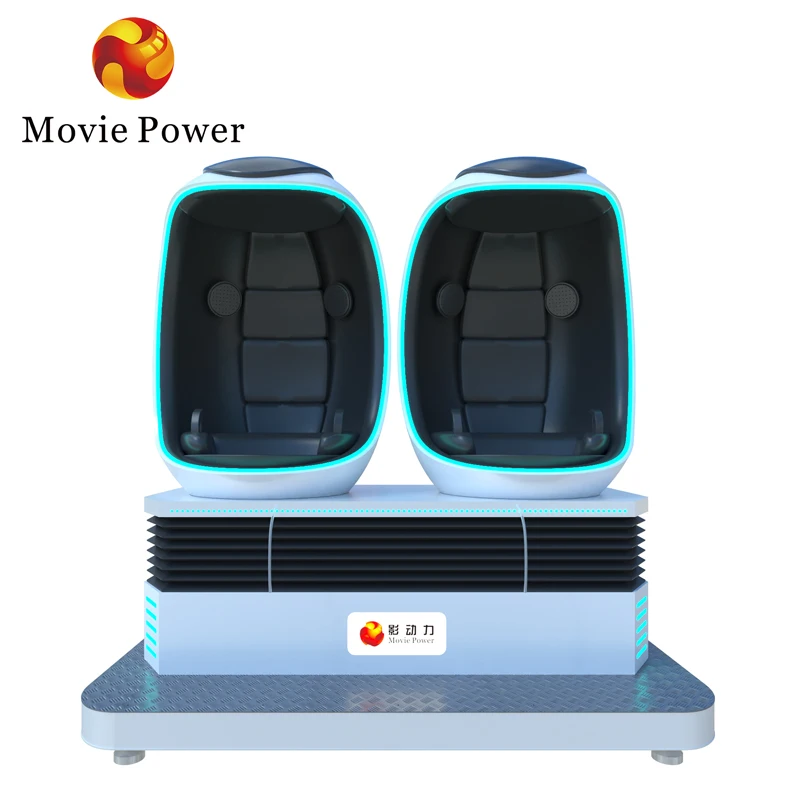 Factory Price 9d virtual reality 9d egg chair 9d egg vr cinema by Movie Power