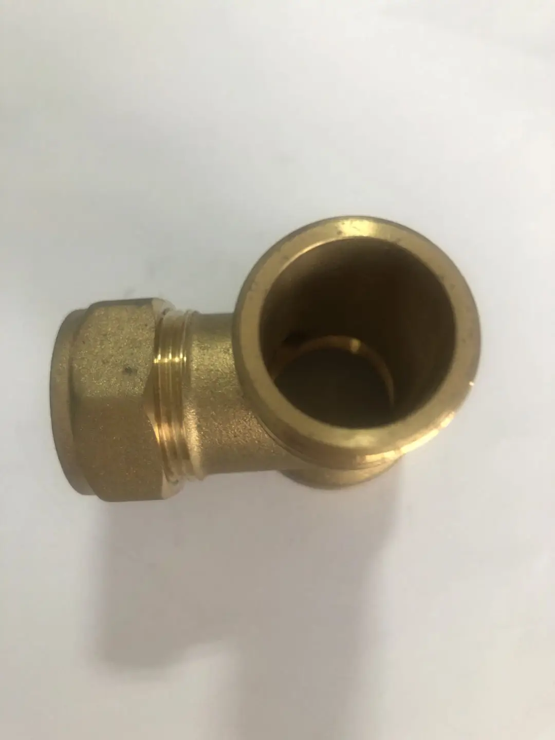 S650 Brass connex tee BSP threaded pipe copper Fittings
