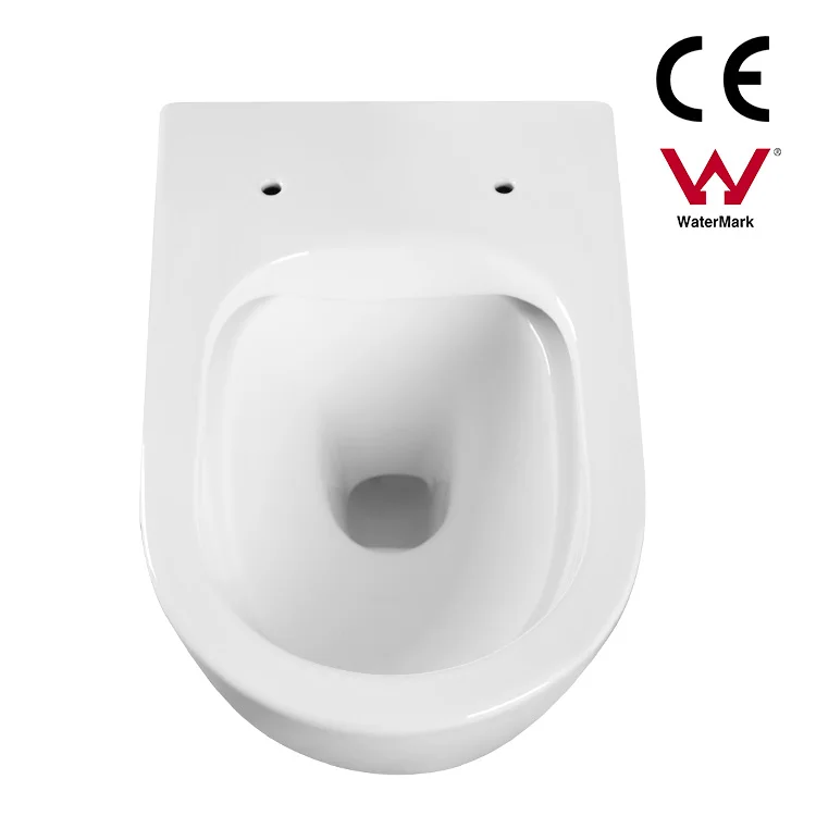 Watermark CE European Australian Toilet Bathroom Ceramic Wall Hung Toilets