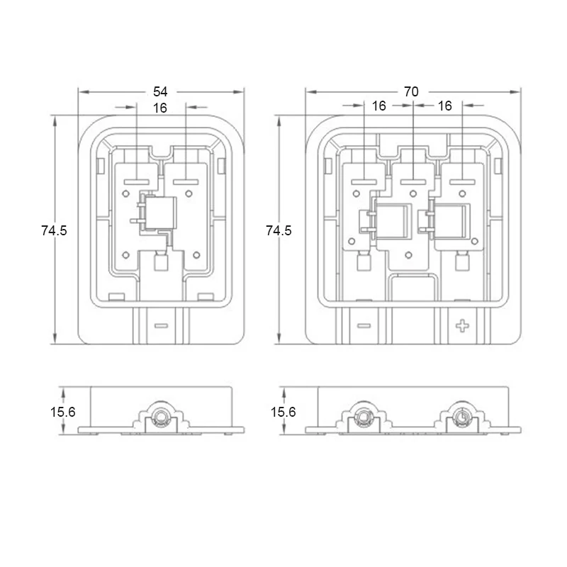 TUV Certified Solar Panel Junction Box IP68 Waterproof Solar PV Junction Box