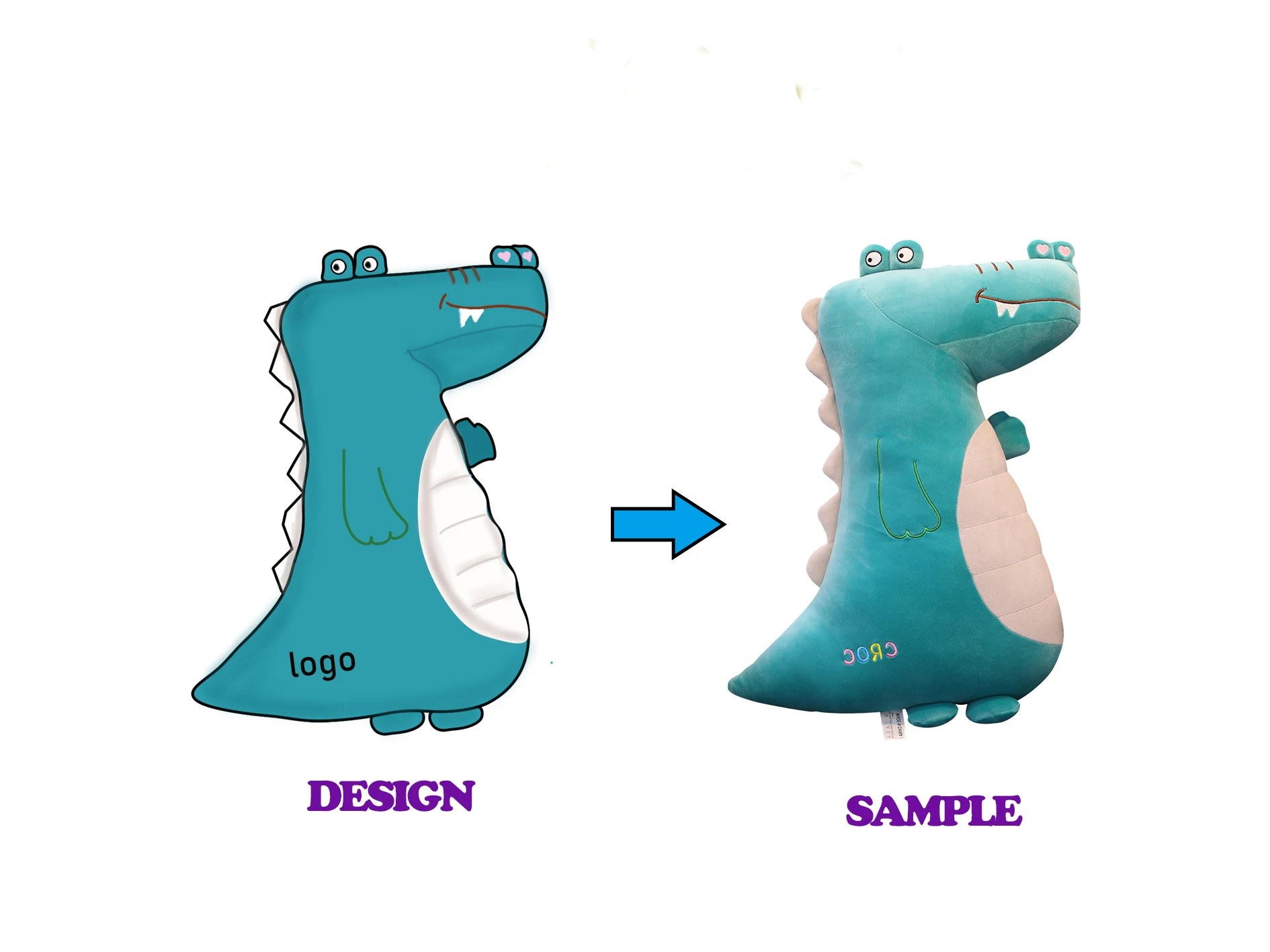 OEM Cartoon Animal Plush Toys Stuffed Mascot Toy Customized