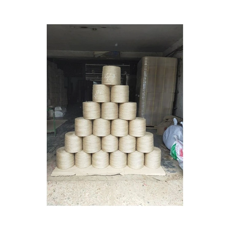 Cheap Factory Price natural color moisture-absorbent standard quality chunky yarn for roof heat insulation material