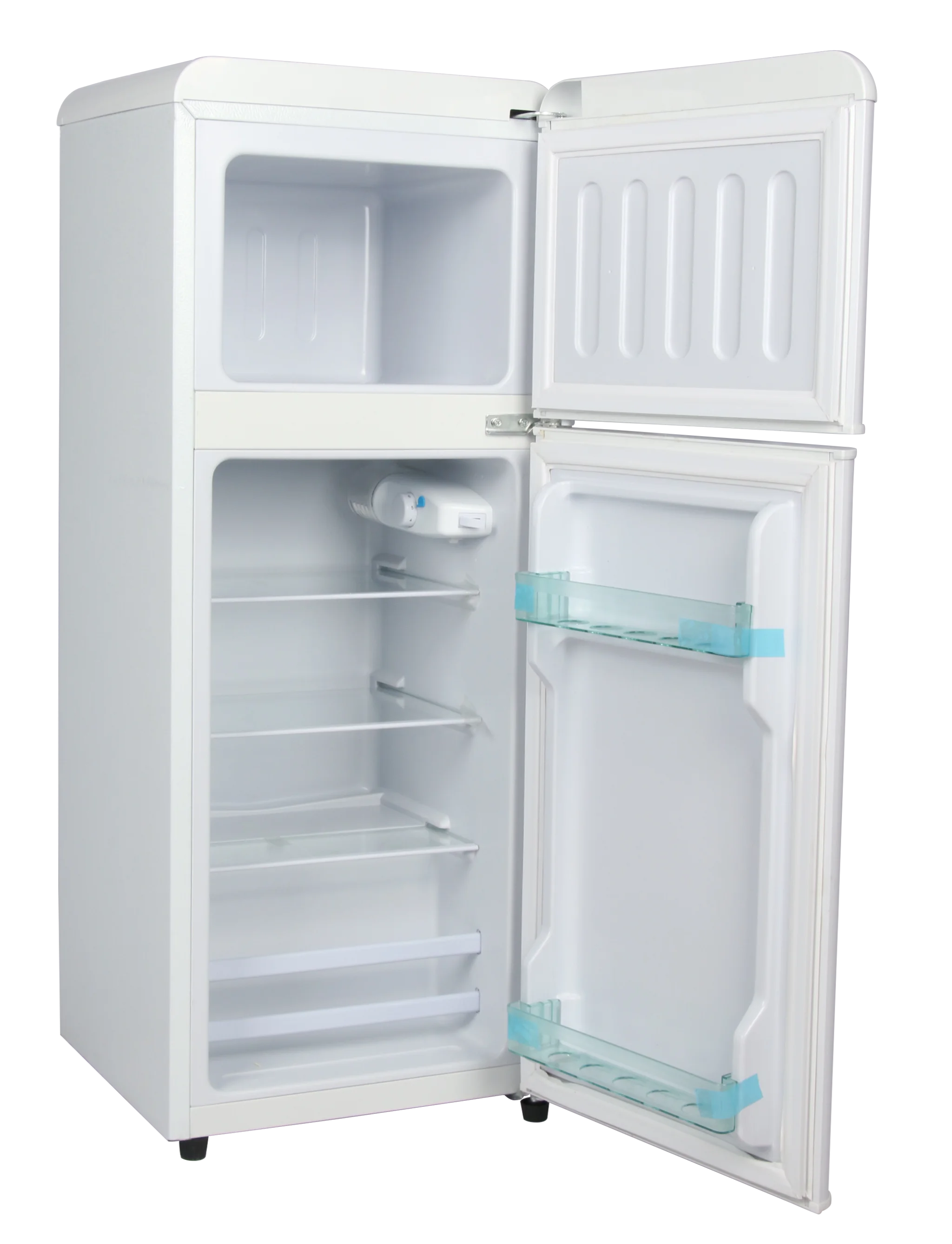Retro refrigerator 98L Double doors fridge BCD-98R Hotel home use  hot sale