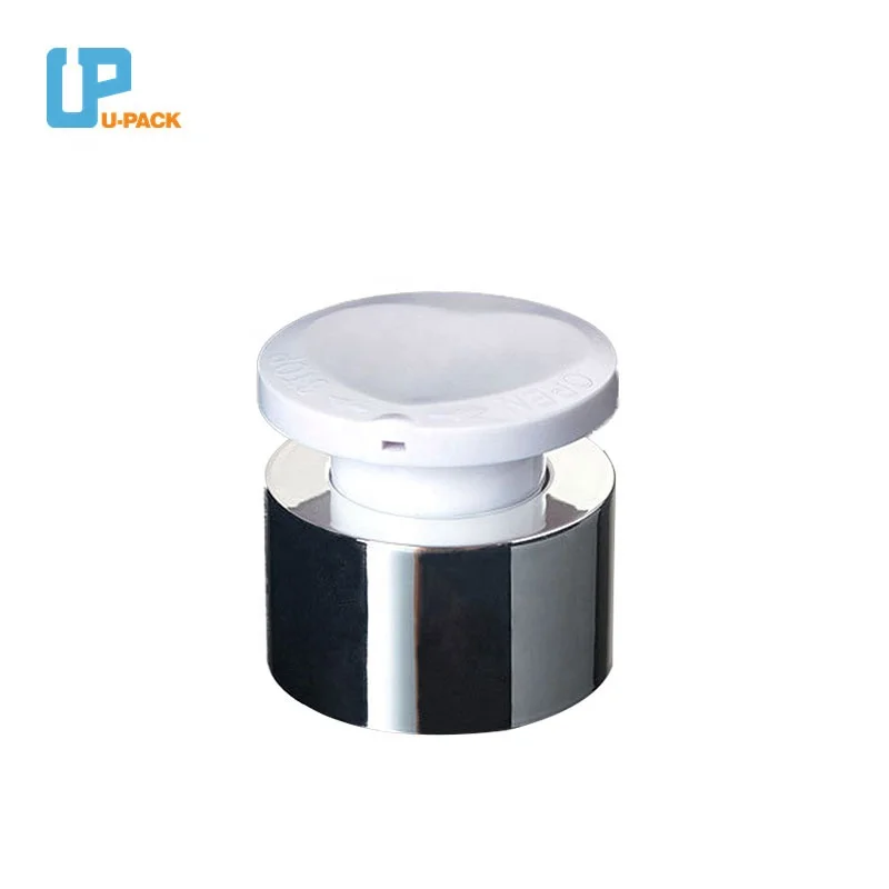 Korean style plastic airless pump bottle with lock design