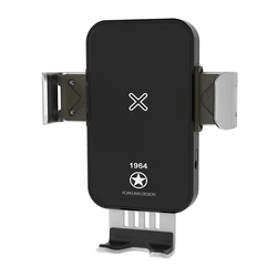 Most Sell Products 15W Automatic Telephone Holder Car Mobile Phone Holders with Wireless Charging