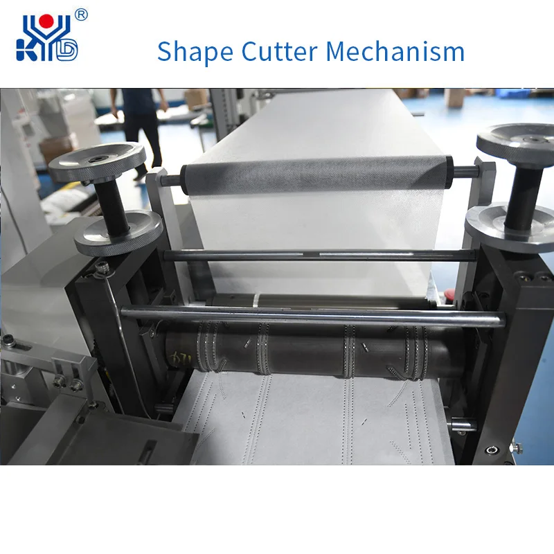 Fully Automatic Fish Shape Mask Medical Mask Making Machine