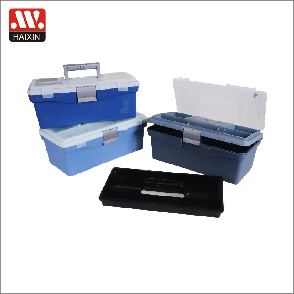 Double Layers Storage Tool Organizer Box Toolbox Hardware Carry Tool Box for Hammer Wrench Screwdriver