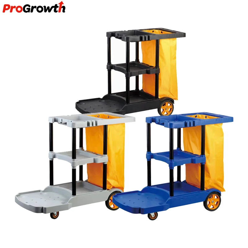 Hotel Restaurant Airport Multi purpose Cleaning Cart Commercial premises cleaning property management miscellaneous trolley